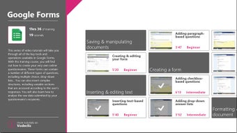 Imagen 0 para Google Forms Training for…
