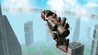 Imagen 2 para Flying Train Simulator 3D…