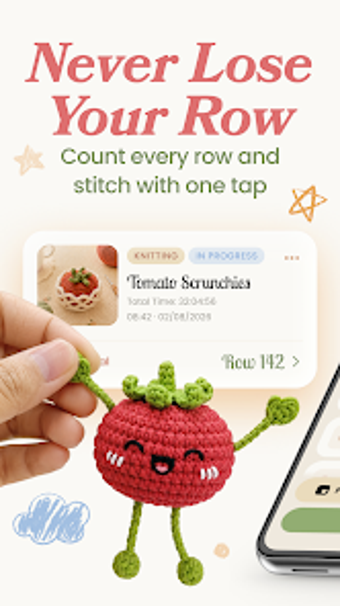 Imagen 0 para Crochet Knit Yarn: Row Co…