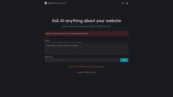 Image 0 for Website Summary AI