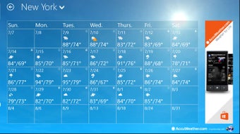 Image 1 for AccuWeather for HP for Wi…