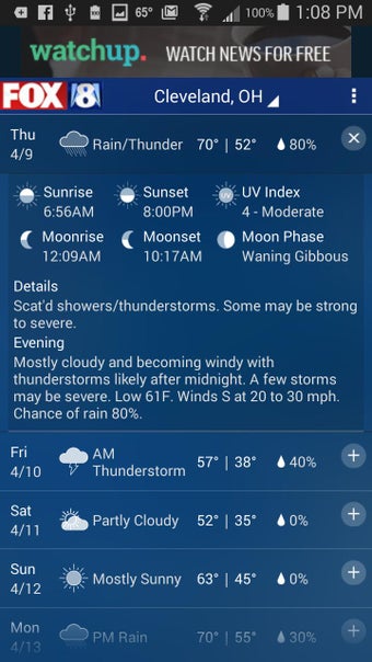 Imagen 1 para FOX8 Cleveland Weather