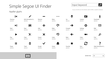 Image 1 for Simple Segoe UI Finder fo…