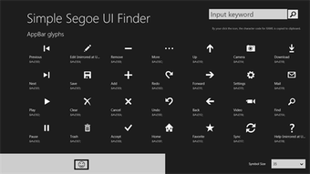 Imagen 0 para Simple Segoe UI Finder fo…