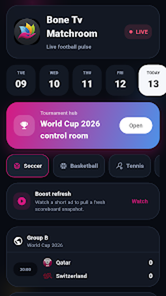 Imagen 0 para Bone TV - Live Scores
