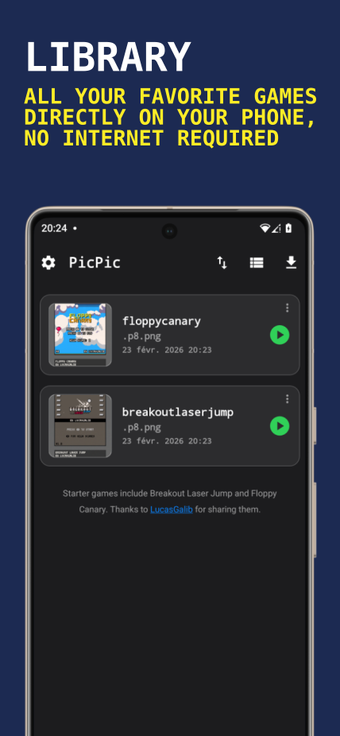 Image 0 for Pico-8 Emulator: Picpic