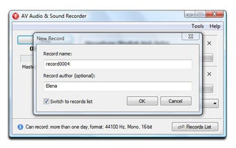 Imagen 1 para AV Audio & Sound Recorder