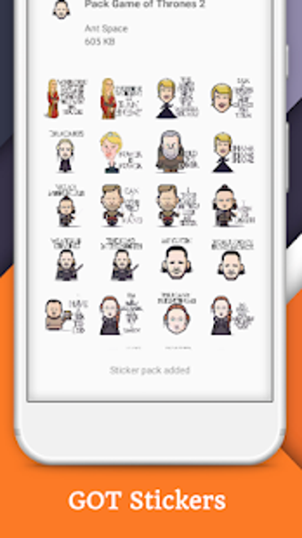 Imagen 2 para Series Stickers for Whats…