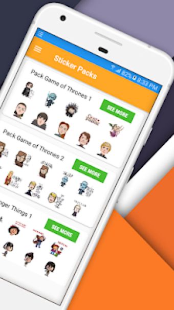 Imagen 3 para Series Stickers for Whats…