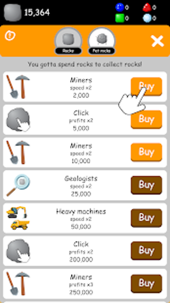 Image 1 for Rock Collector - Idle Cli…