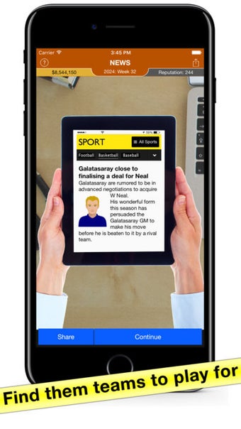 Image 0 for Basketball Agent: Sports …