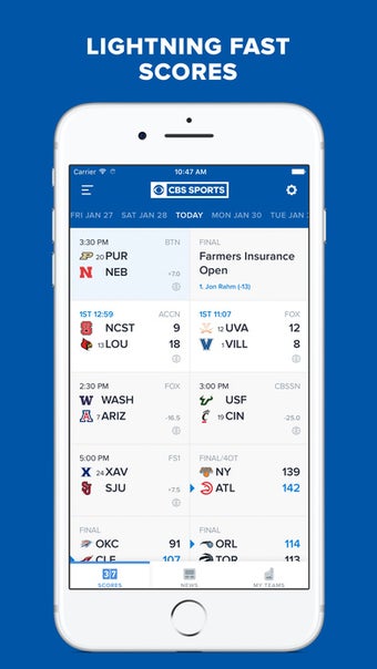 Image 0 for CBS Sports Scores & News