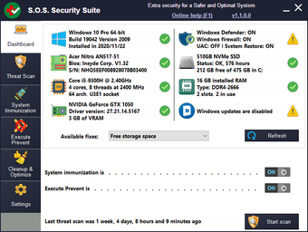 Image 0 for S.O.S. Security Suite