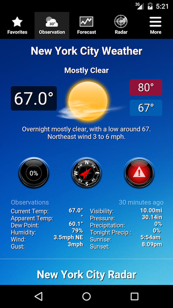 Imagen 1 para NOAA Weather