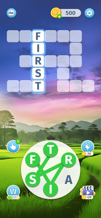 Imagen 0 para Sky Words: Relax Puzzle G…