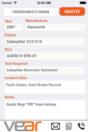 Image 0 for VINTrucks - EDR Analysis …