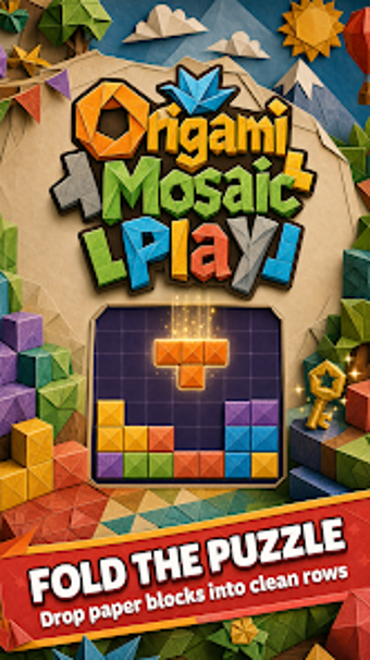 Imagen 0 para Origami Mosaic Play: Puzz…