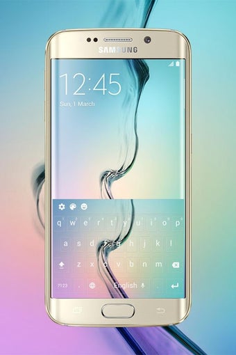 Imagen 3 para Keyboard for Galaxy S6 Ed…