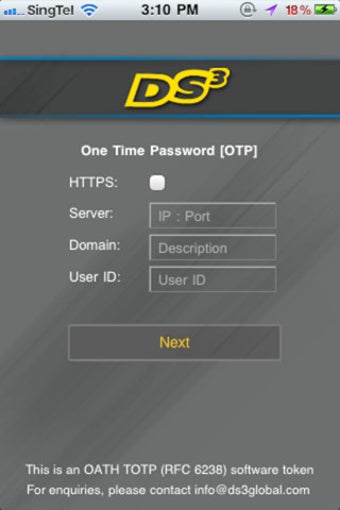 Image 4 for DS3 TOTP Oath (SelfServic…