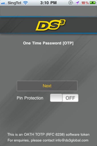 Image 2 for DS3 TOTP Oath (SelfServic…