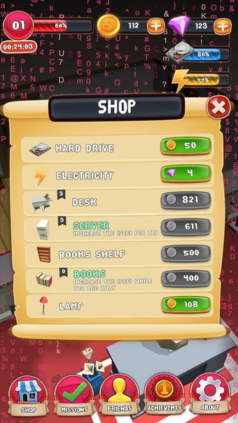 Imagen 1 para Hacker (Clicker Game)