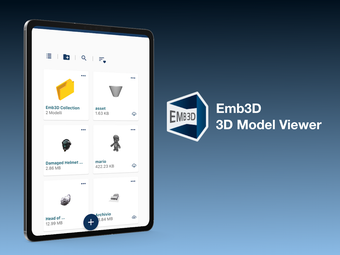 Imagen 1 para Emb3D 3D Model Viewer
