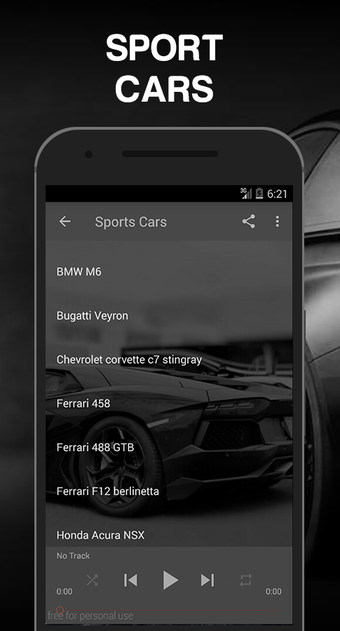 Imagen 1 para super cars : sounds & rin…