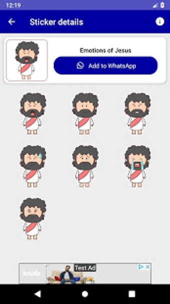 Imagen 1 para Christian WAStickerApp - …