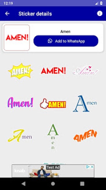 Imagen 0 para Christian WAStickerApp - …