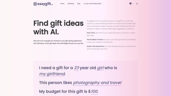 Imagen 0 para Easygift.ai