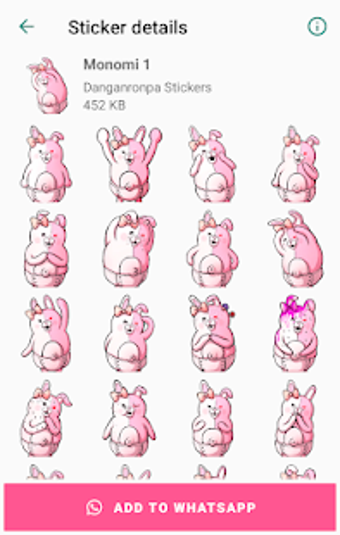 Imagen 0 para Monokuma Danganronpa Stic…