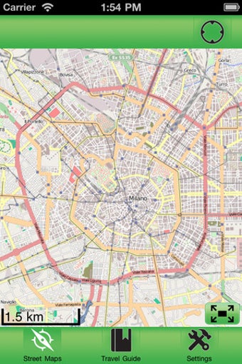 Image 0 for Milan Offline Street Map