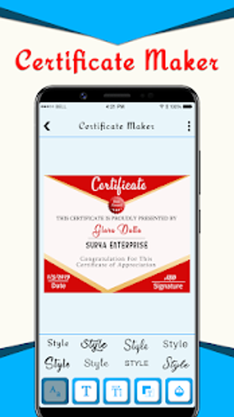 Image 1 for Certificate Creator - Tem…
