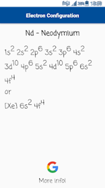Image 3 for Electron Configuration