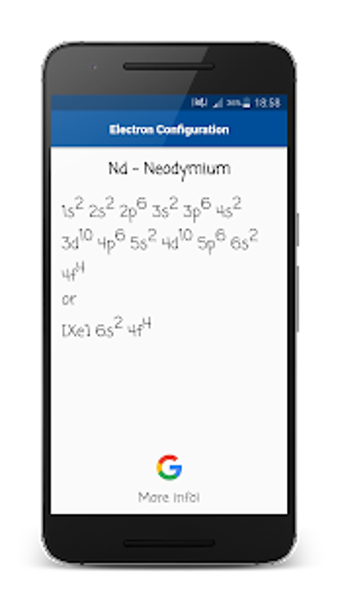 Image 1 for Electron Configuration