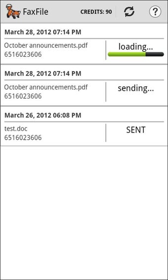 Image 1 for FaxFile - Send fax from p…