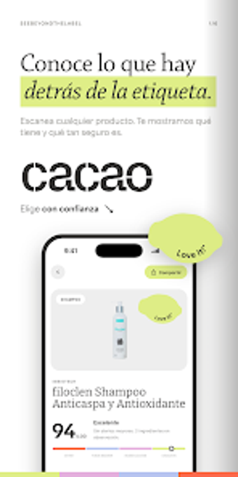 Image 0 for Cacao: escáner de ingredi…