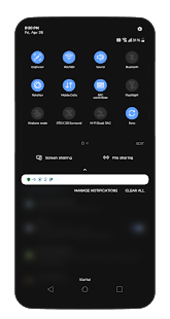 Image 0 for [UX8] Black Theme LG G8 V…