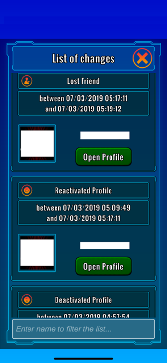 Imagen 3 para Profile analyser for Face…