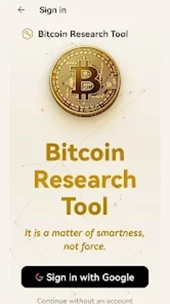 Imagen 0 para Bitcoin Research Tool