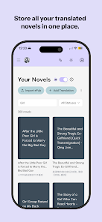 Image 0 for OpenNovel - Novel Transla…