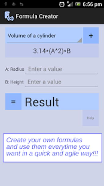 Image 0 for Formula Creator