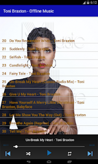 Image 0 for Toni Braxton - Offline Mu…
