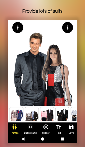 Imagen 0 para Couple Photo Suit Editor