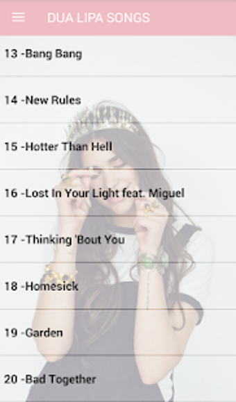 Imagen 0 para Dua Lipa Songs Offline ( …