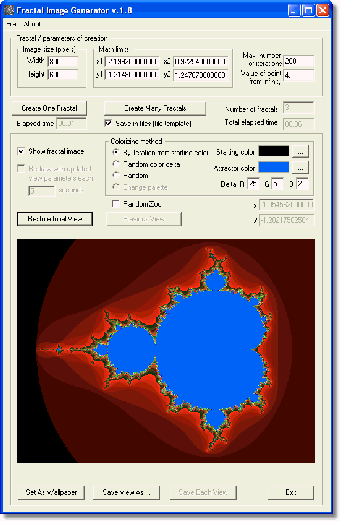 Image 0 for Fractal Image Generator