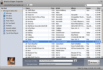 Image 0 for iPod to iTunes Transfer