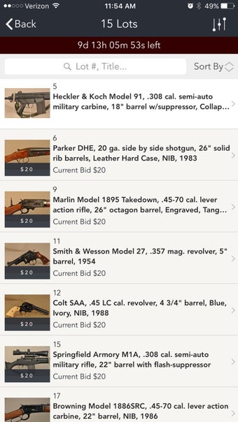 Image 1 for Gunrunner Online Auctions