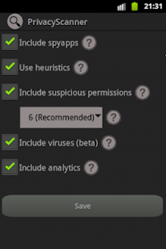 Imagen 0 para Privacy Scanner (AntiSpy)…