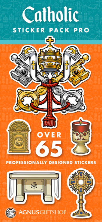 Image 0 for Catholic Sticker Pack Pro